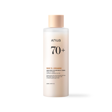 Anua Rice 70 Glow Milky Toner - skincare coreano vs japones