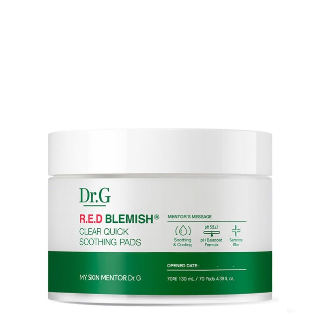 [Dr.G] Red Blemish Clear Quick Soothing Pads 70 Stk.