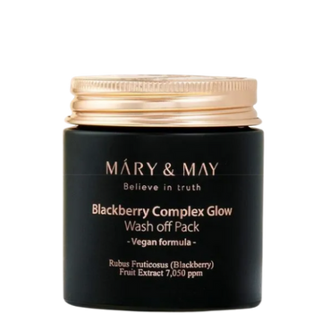 [Mary&May] Blackberry Complex Glow Wash off Pack 125g