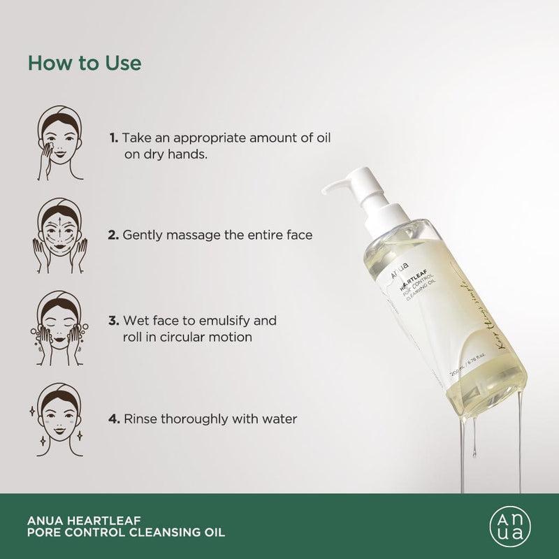 [Anua] Heartleaf Porenkontroll-Reinigungsöl 200ml
