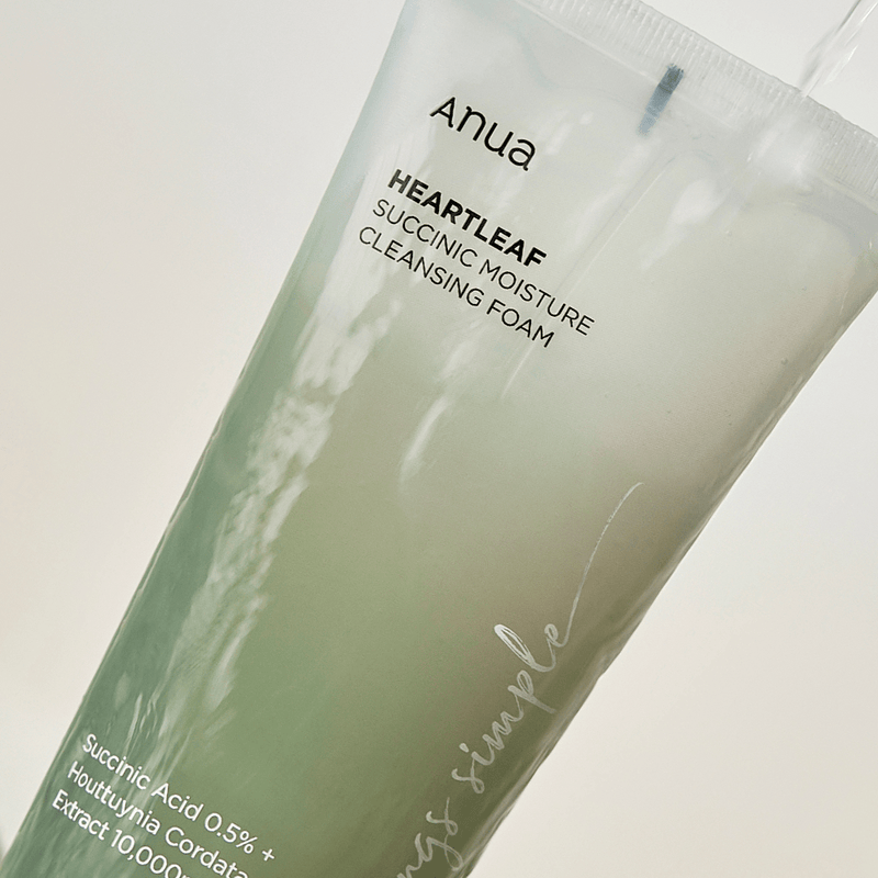 [Anua] HEARTLEAF BERNSTEINSÄURE FEUCHTIGKEITSREINIGUNGSSCHAUM 150ml