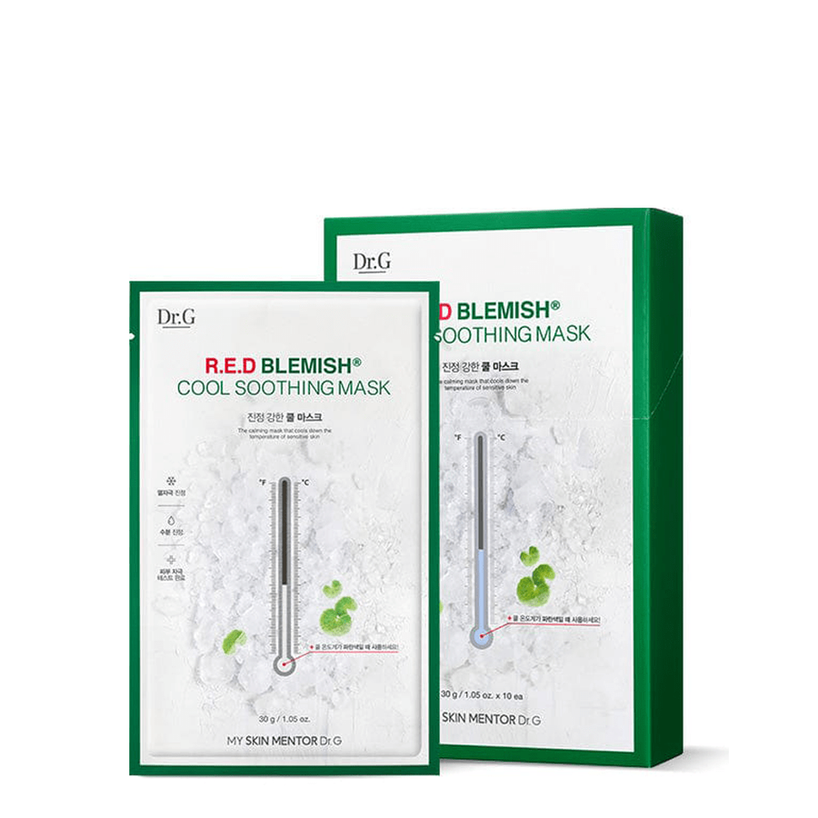 [Dr.G] Red Blemish Cool Soothing Maske 10 Stk