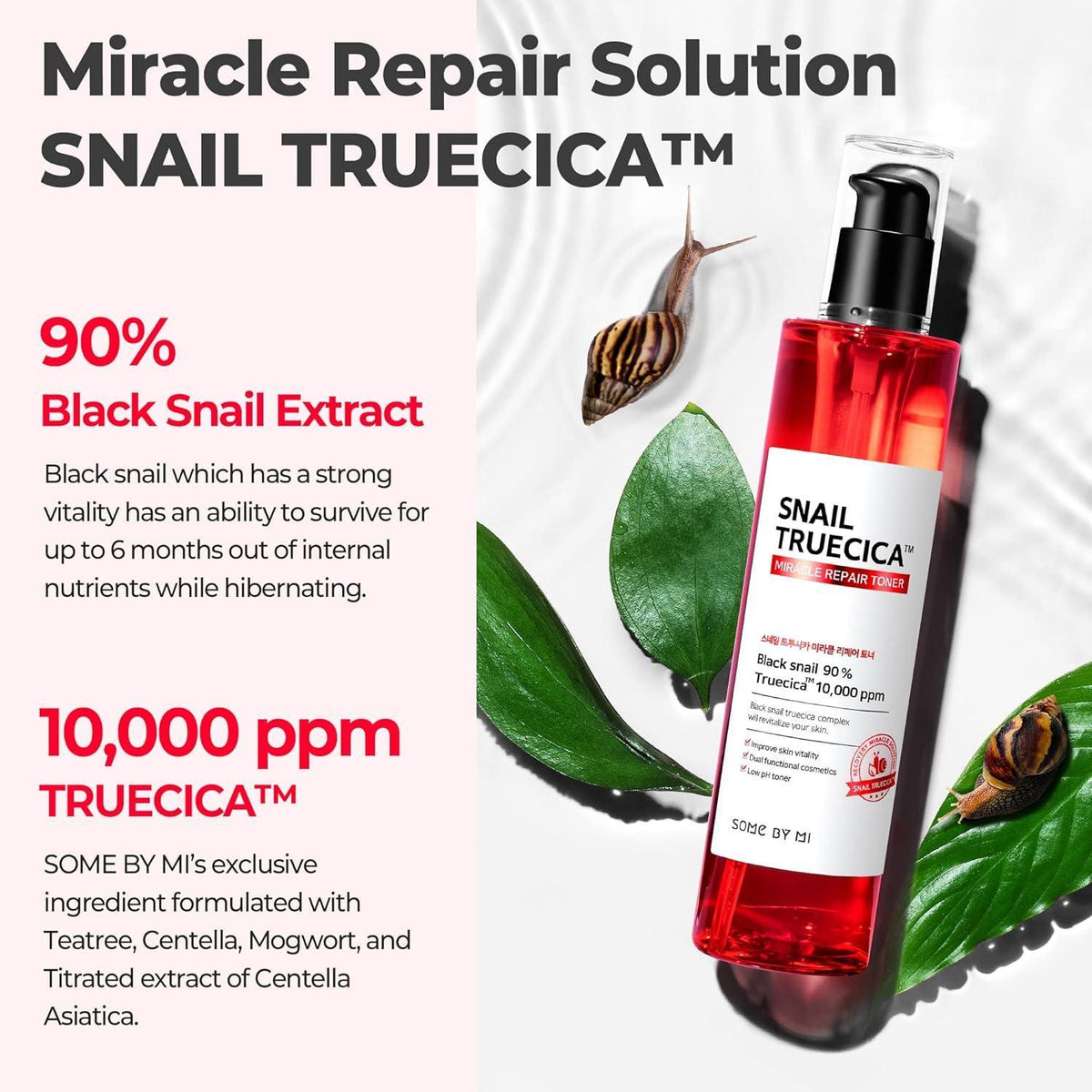 [SOME BY MI] Snail Truecica Miracle Repair Toner 150ml