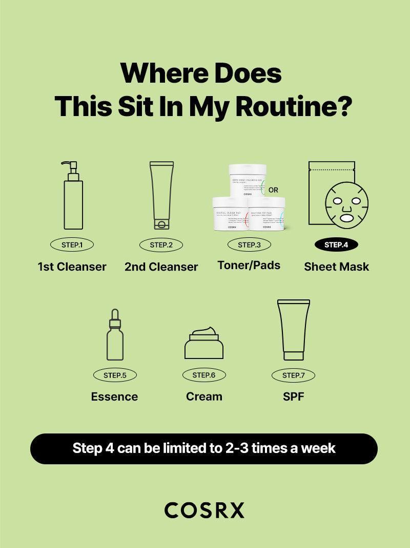 [COSRX] One Step Green Hero Beruhigende Pads 70 Stück