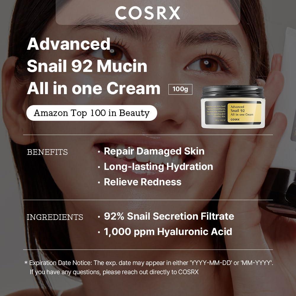 [COSRX] Advanced Snail 92 All In One Creme 100ml