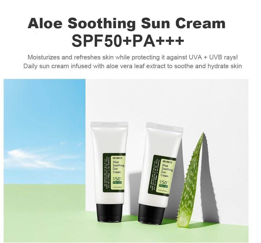 [COSRX] Aloe Soothing Sun Cream LSF50+ PA+++ 50ml