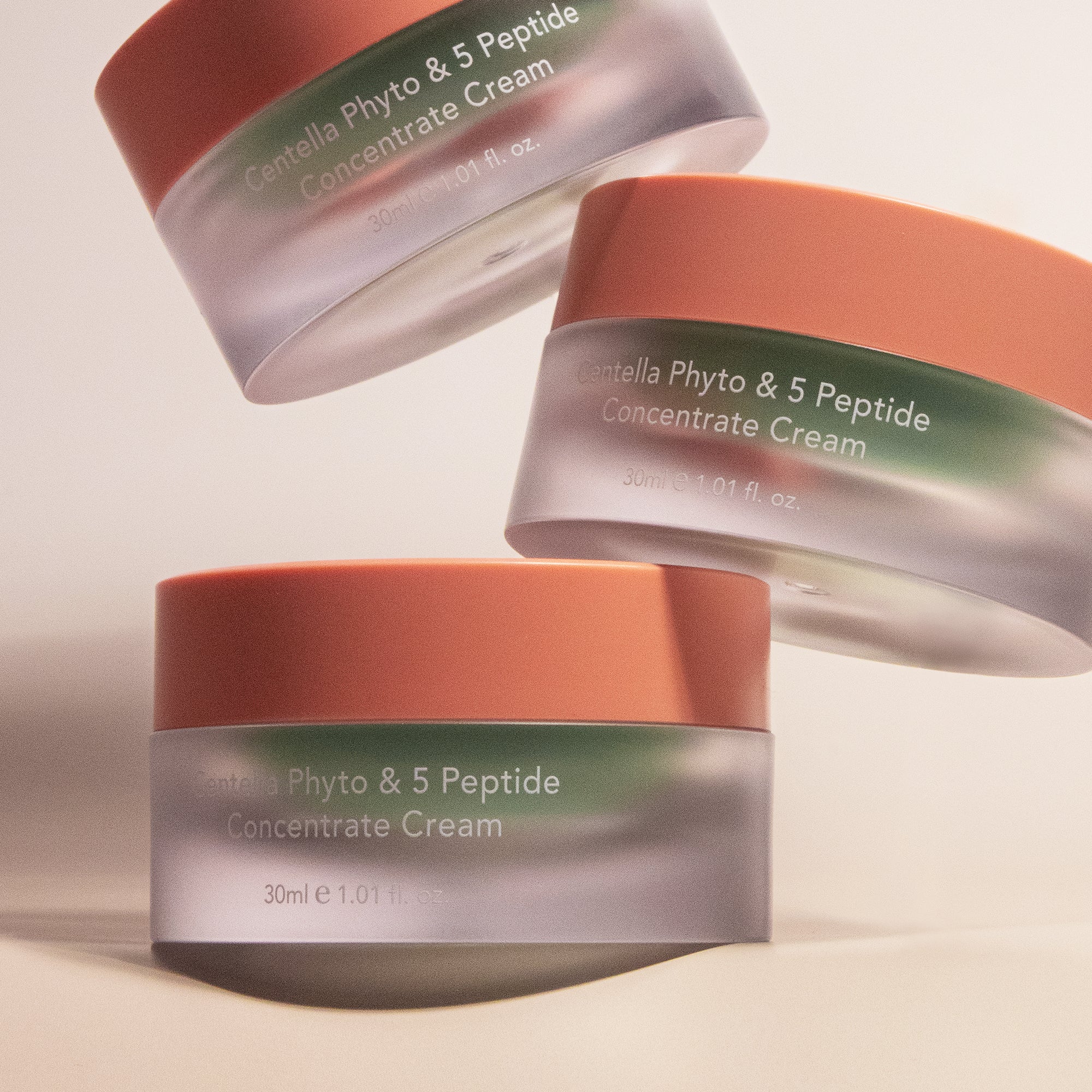 [haruharuwonder] Centella Phyto & 5 Peptide Concentrate Cream 30ml + Refill 30ml