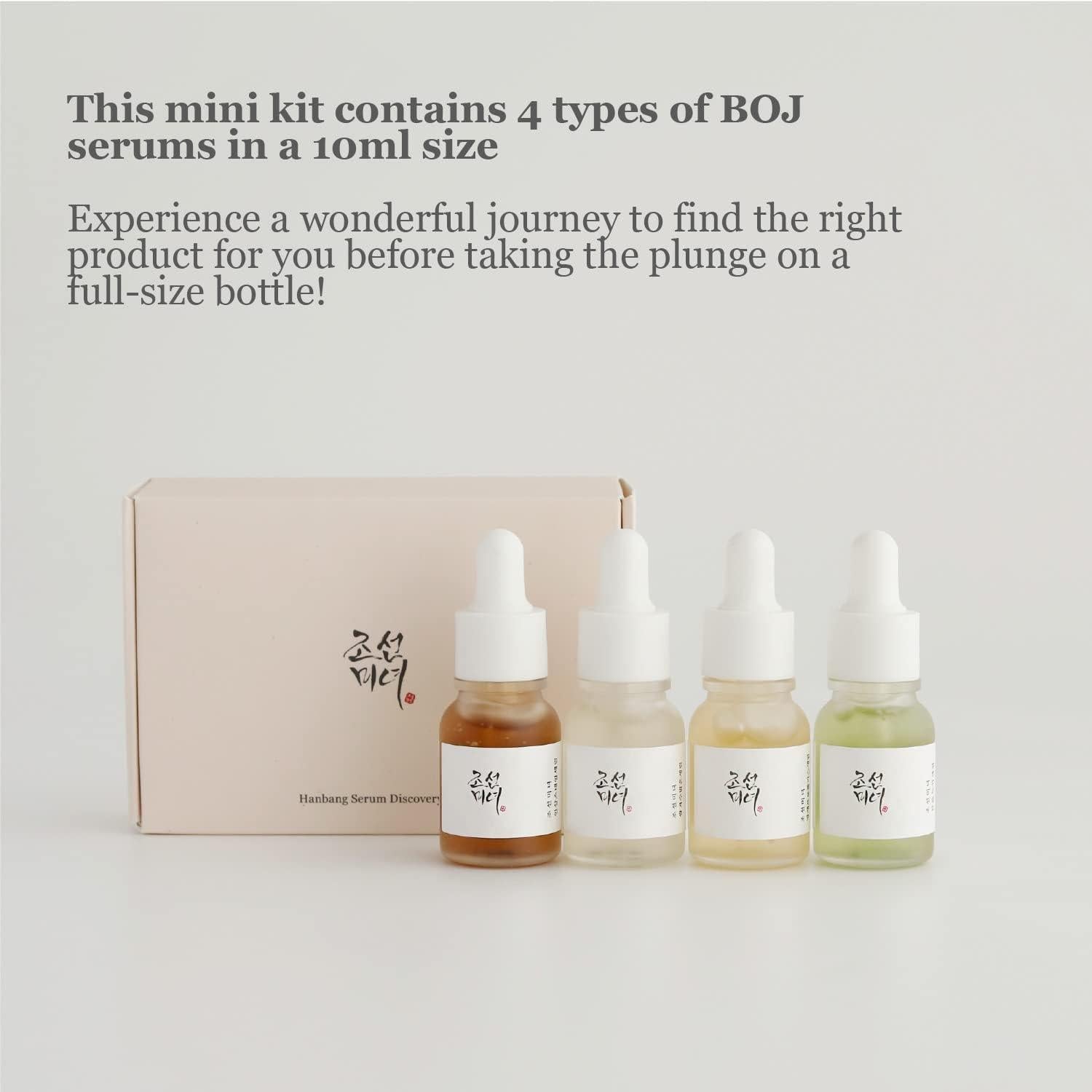 [Beauty of Joseon] Hanbang Serum Discovery Kit (10ml*4 Stk.)