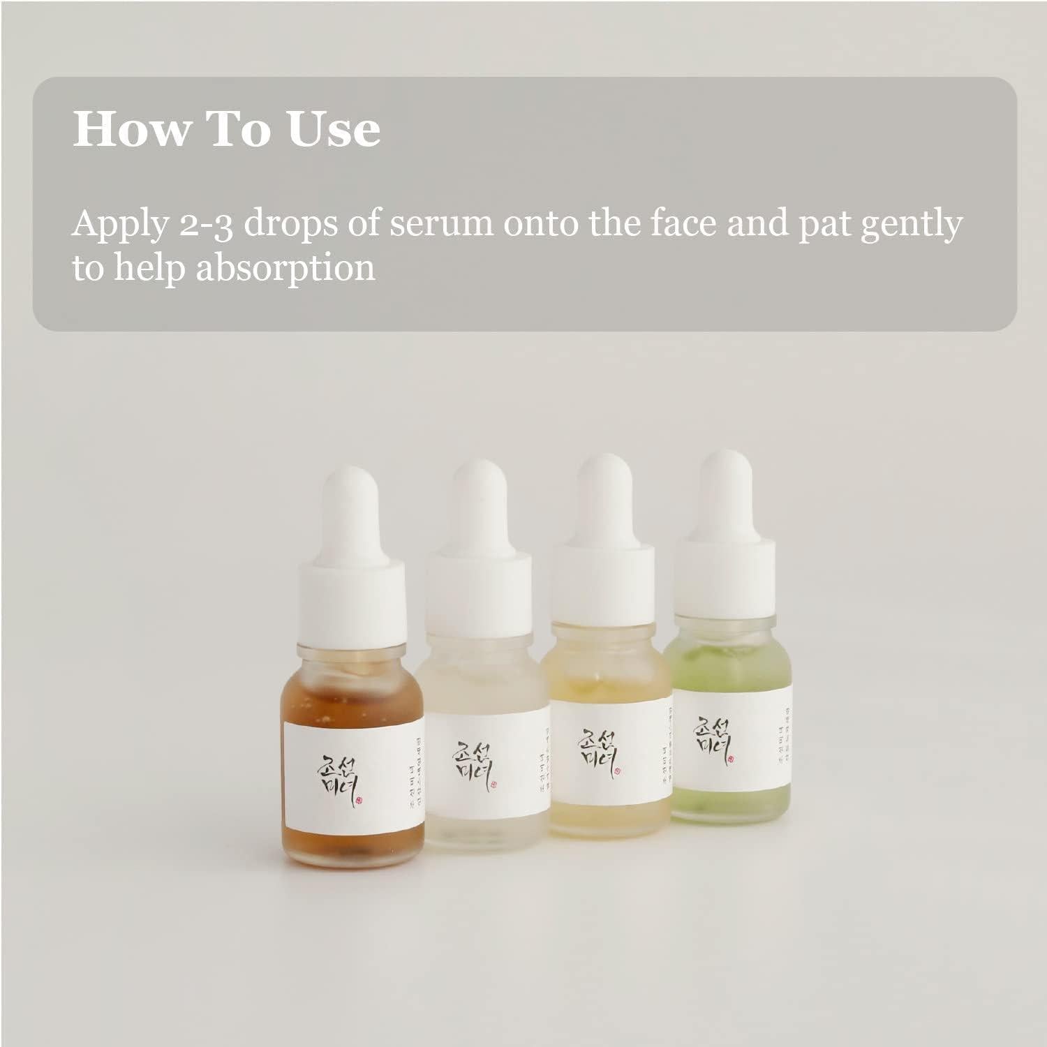 [Beauty of Joseon] Hanbang Serum Discovery Kit (10ml*4 Stk.)