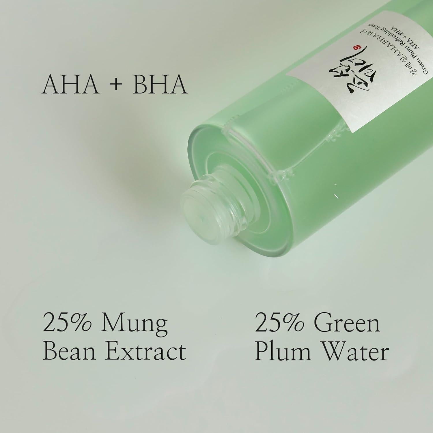 [Beauty of Joseon] Green Plum Erfrischendes Gesichtswasser: AHA + BHA 150ml