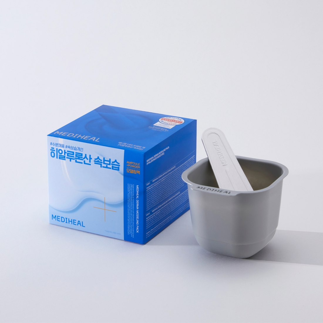 [Mediheal] Derma Modeling Pack Hyaluronate Feuchtigkeit (Ampulle 2ml+ Puder 28g)