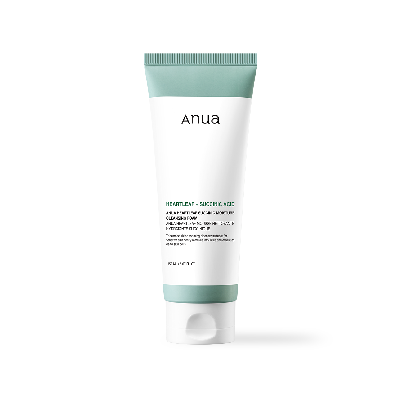 [Anua] HEARTLEAF BERNSTEINSÄURE FEUCHTIGKEITSREINIGUNGSSCHAUM 150ml