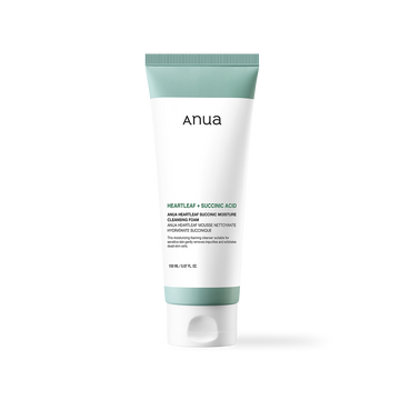 [Anua] HEARTLEAF BERNSTEINSÄURE FEUCHTIGKEITSREINIGUNGSSCHAUM 150ml