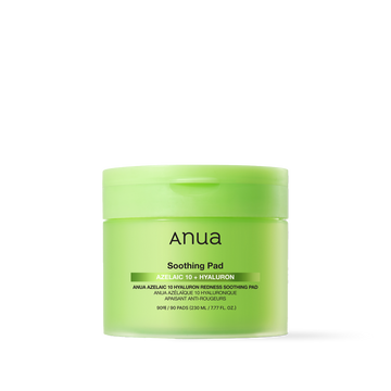 [Anua] Azelaic 10 Hyaluron Redness Soothing Pad 230ml 90 Stk.