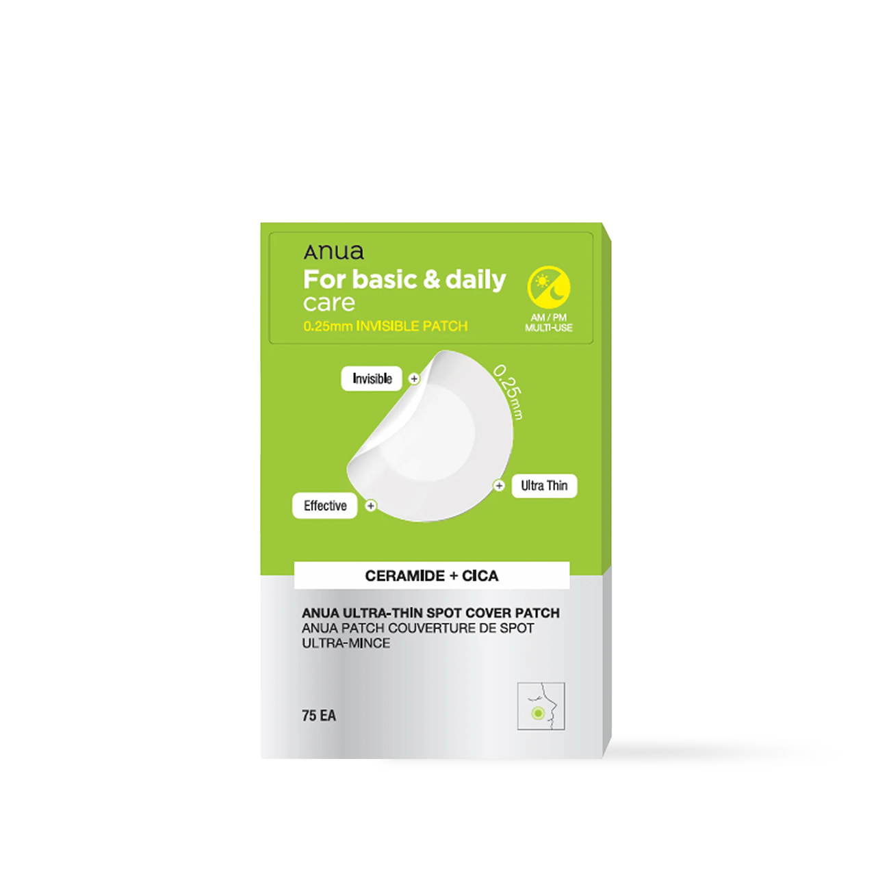 [Anua] Ultra dünnes Spot Cover Patch 75 Stk.