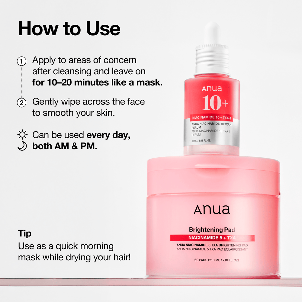 [Anua] Niacinamid 5 Txa aufhellendes Pad 210ml 60St
