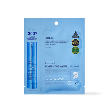 [VT Cosmetics] HYDROP Reedles Shot 300hL 2 STEP MASKE