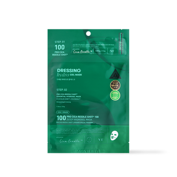 [VT Cosmetics] PRO CICA Reedle Shot 100 2-Stufen-Hydrogel-Maske - 2 Typen