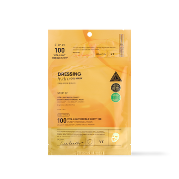 [VT Cosmetics] VITA-LIGHT Reedle Shot 100 2STEP Hydrogel Maske - 2 Typen