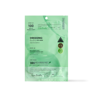[VT Cosmetics] RETI-A Reedle Shot 100 2STEP Hydrogel Maske - 2 Typen
