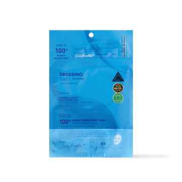 [VT Cosmetics] HYDROP Reedle Shot 100hl 2-Stufen-Hydrogel-Maske – 2 Typen