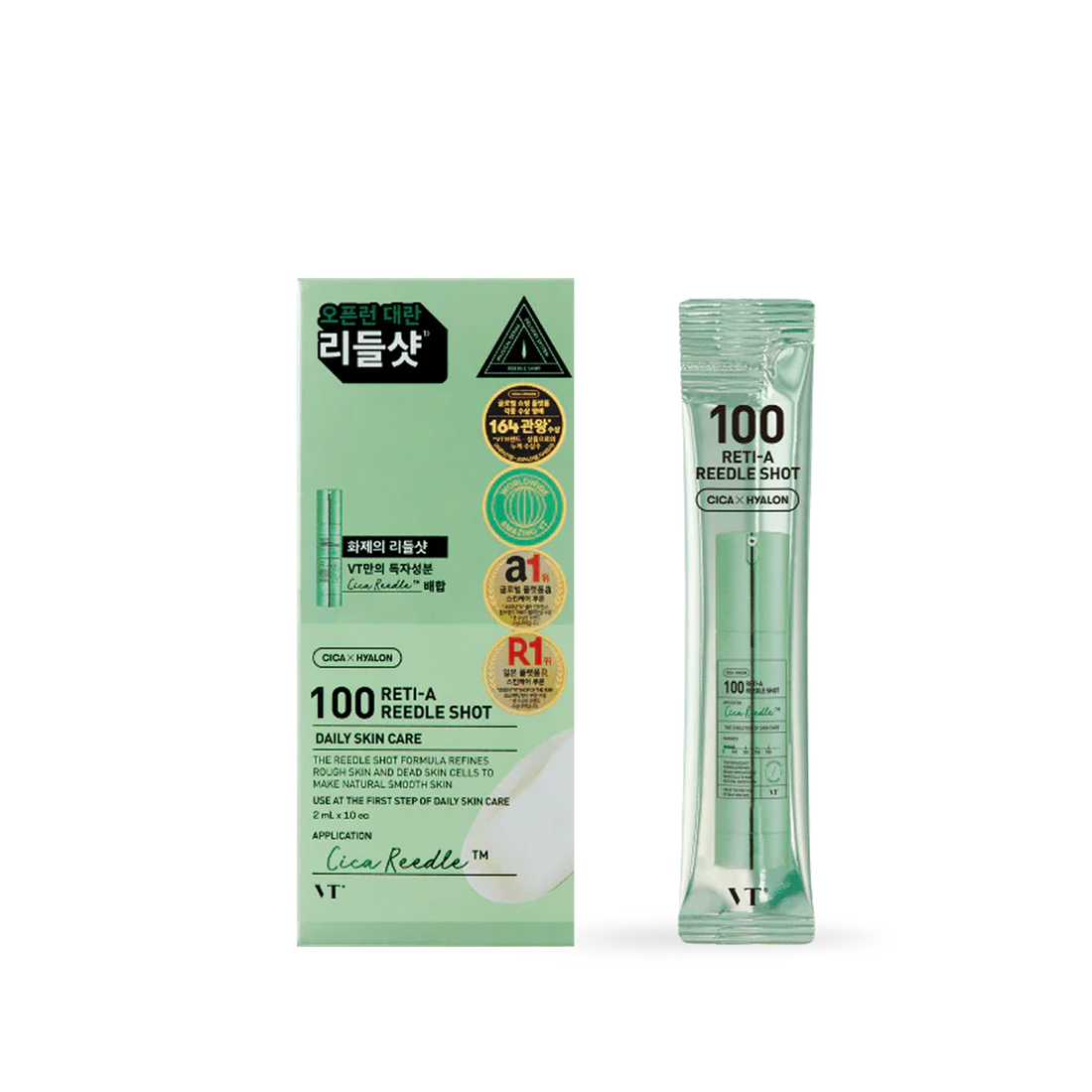 [VT Cosmetics] 100 RETI-A Reedle Shot 10 Stück