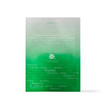 [AXIS-Y] Mugwort Green Vital Energy Complex Tuchmaske 27ml