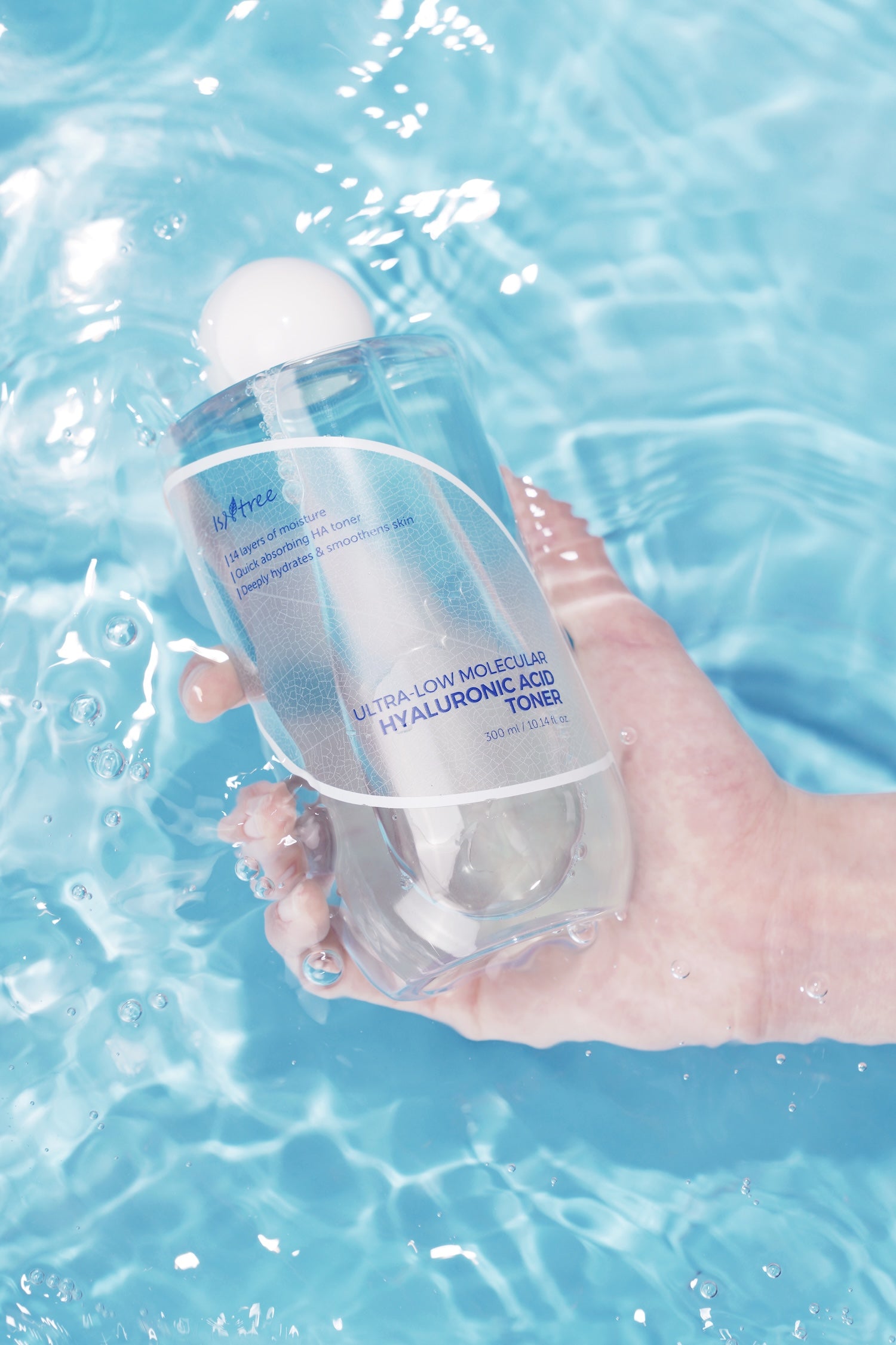 [Isntree] Ultra-Niedermolekulare Hyaluronsäure Toner 300ml