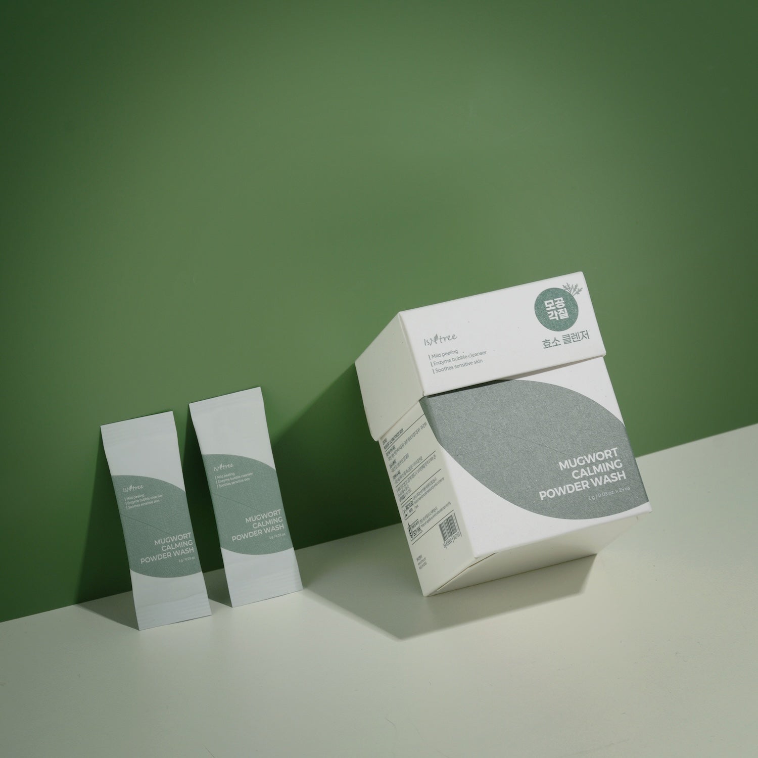 [Isntree] Mugwort Calming Powder Wash 1g*25 Stk