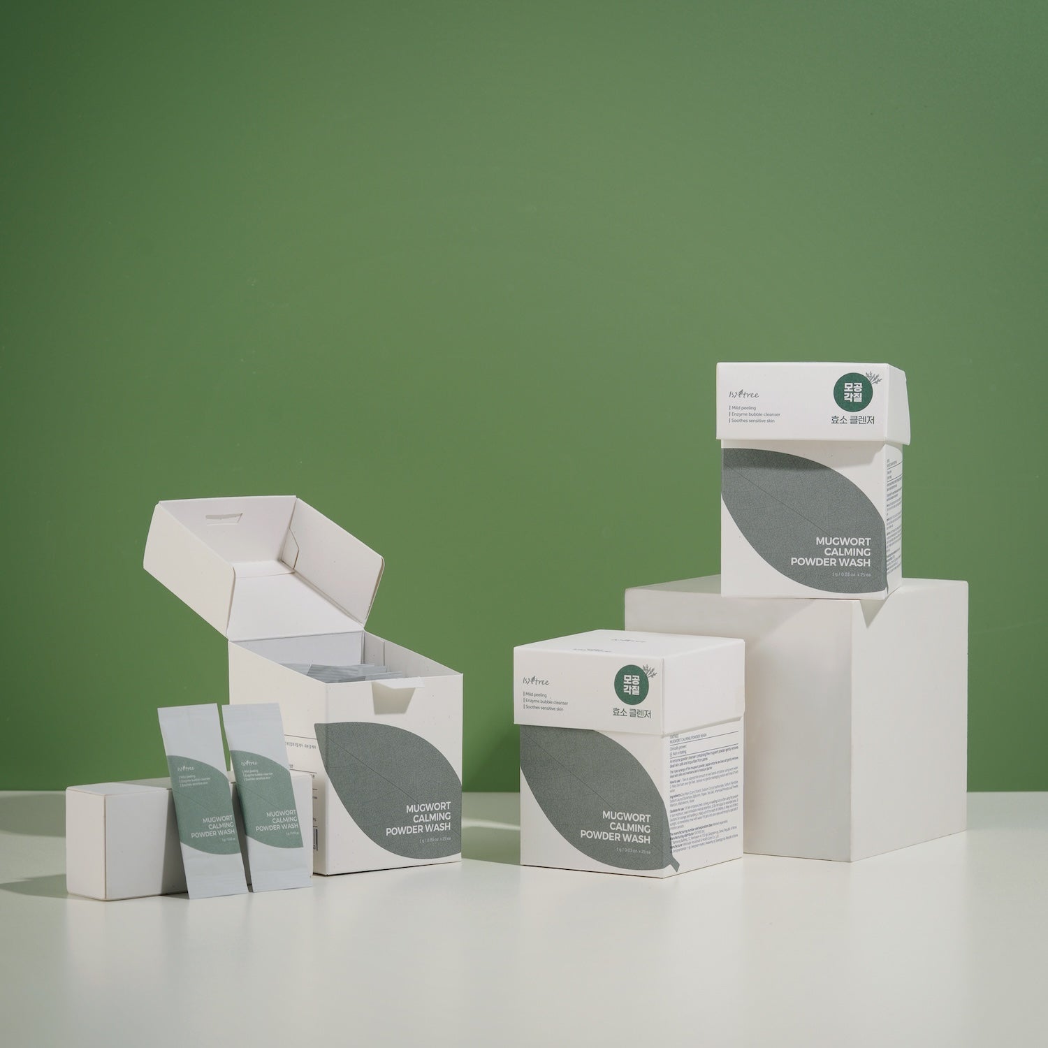 [Isntree] Mugwort Calming Powder Wash 1g*25 Stk