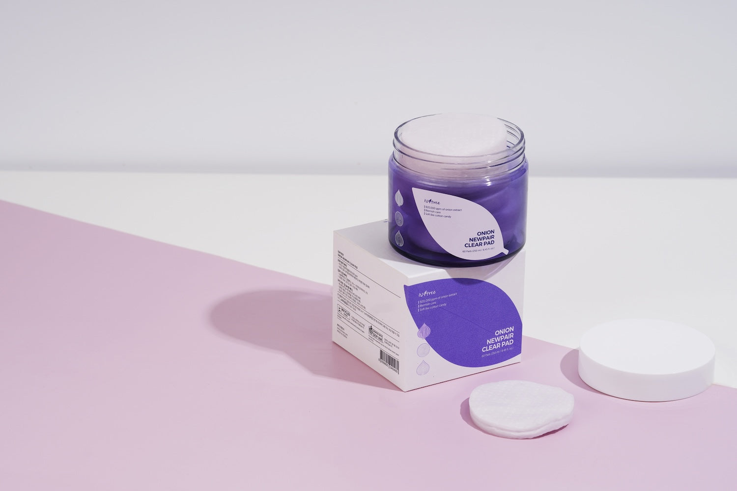 [Isntree] Onion Newpair Clear Pad 250ml*60Stk.