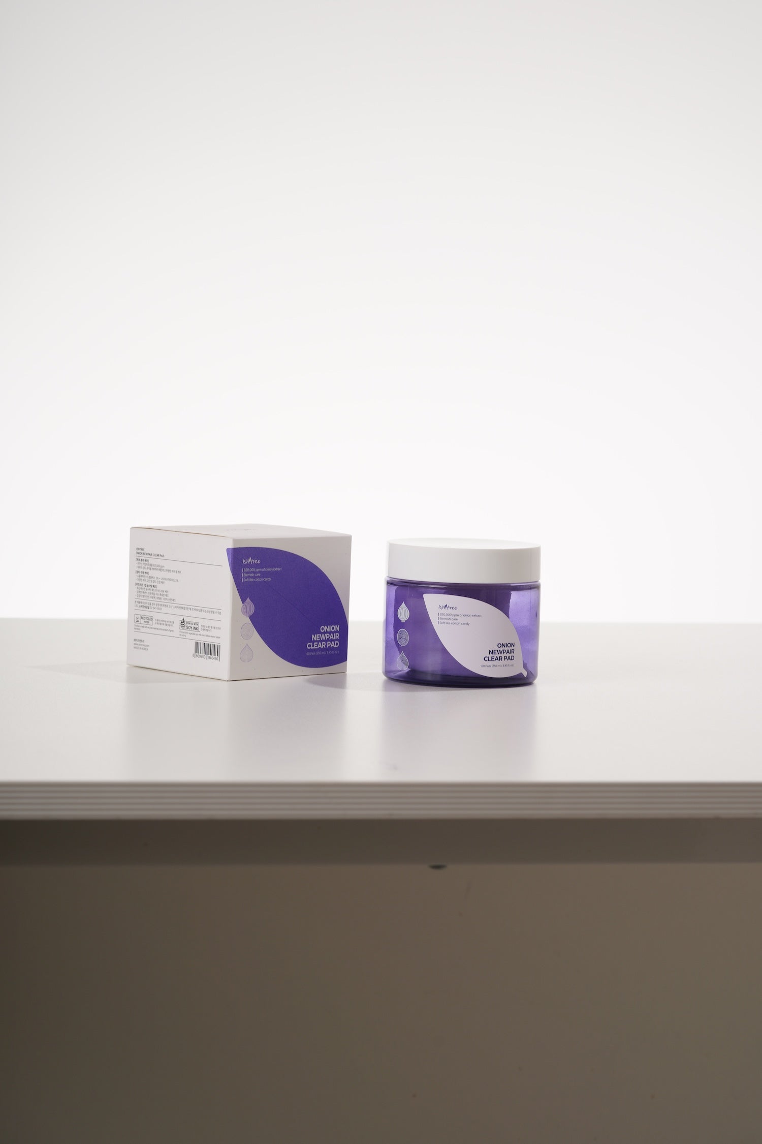 [Isntree] Onion Newpair Clear Pad 250ml*60Stk.