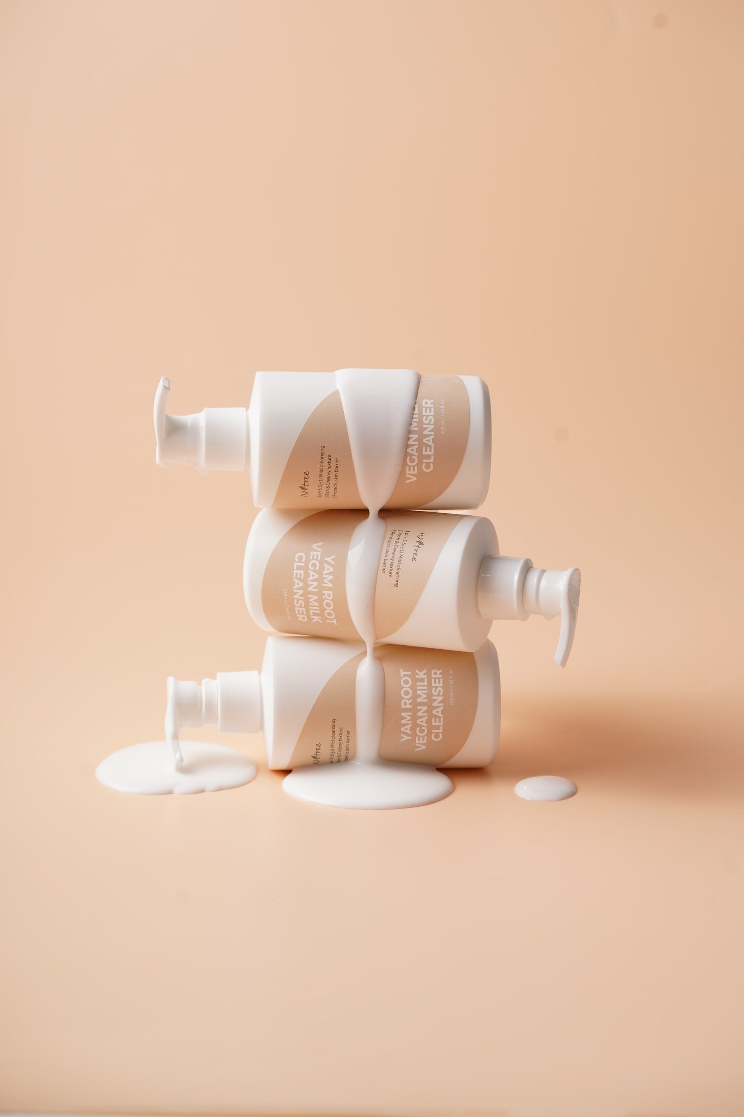 [Isntree] Yam Root Veganische Milchreiniger 220ml