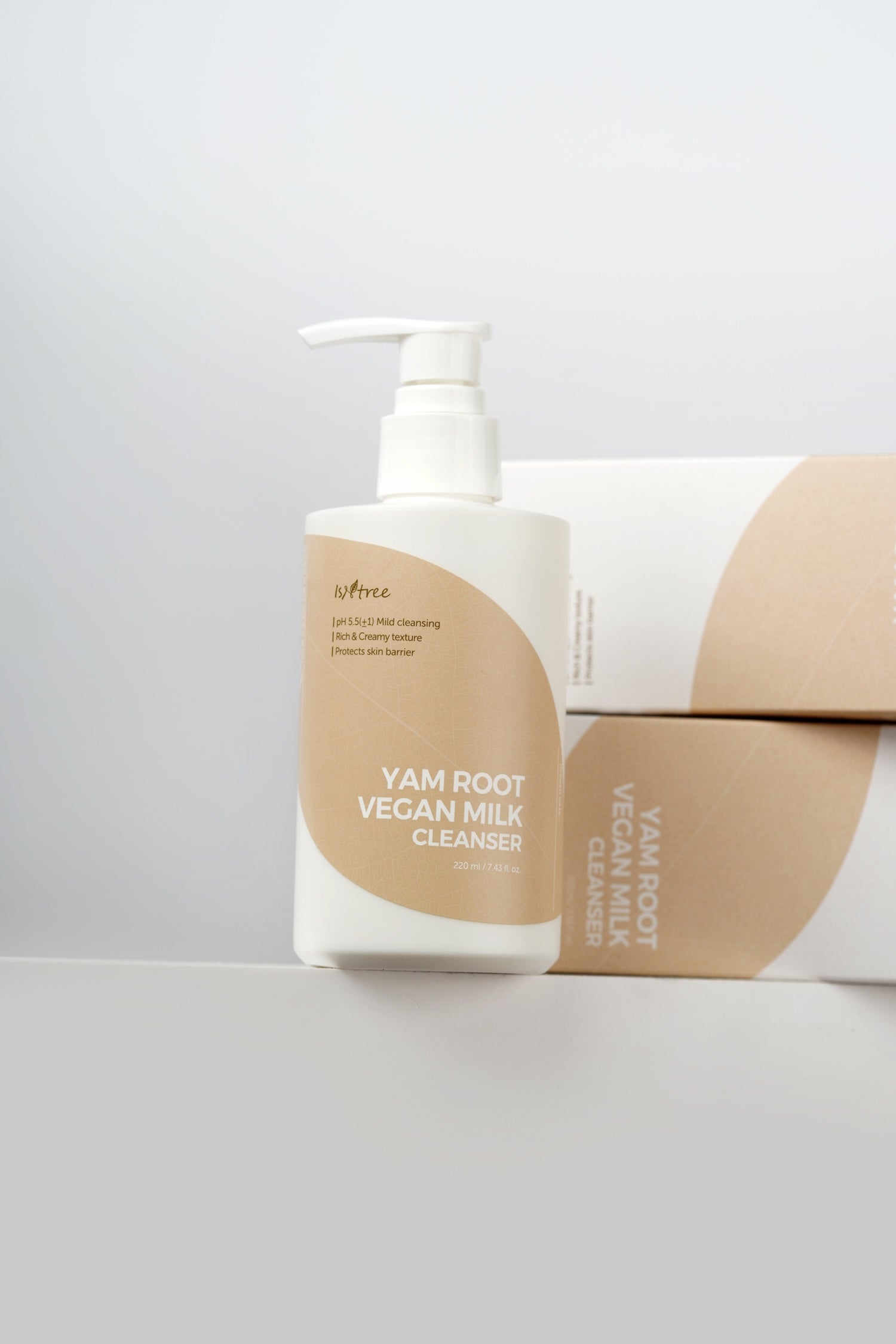 [Isntree] Yam Root Veganische Milchreiniger 220ml