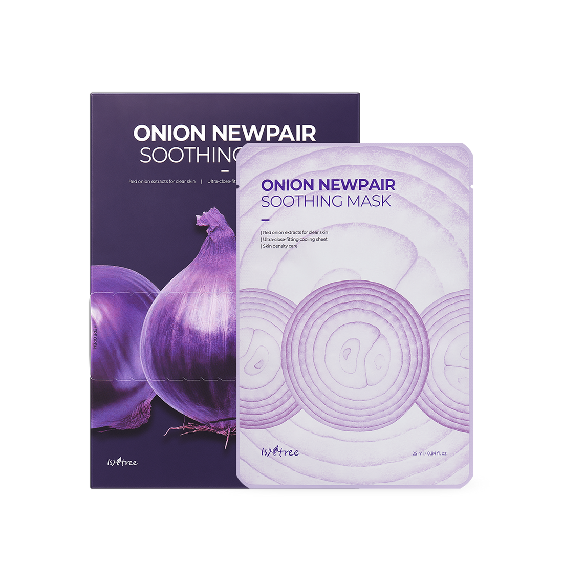 [Isntree] Onion Newpair Beruhigende Maske 25g*5Stk
