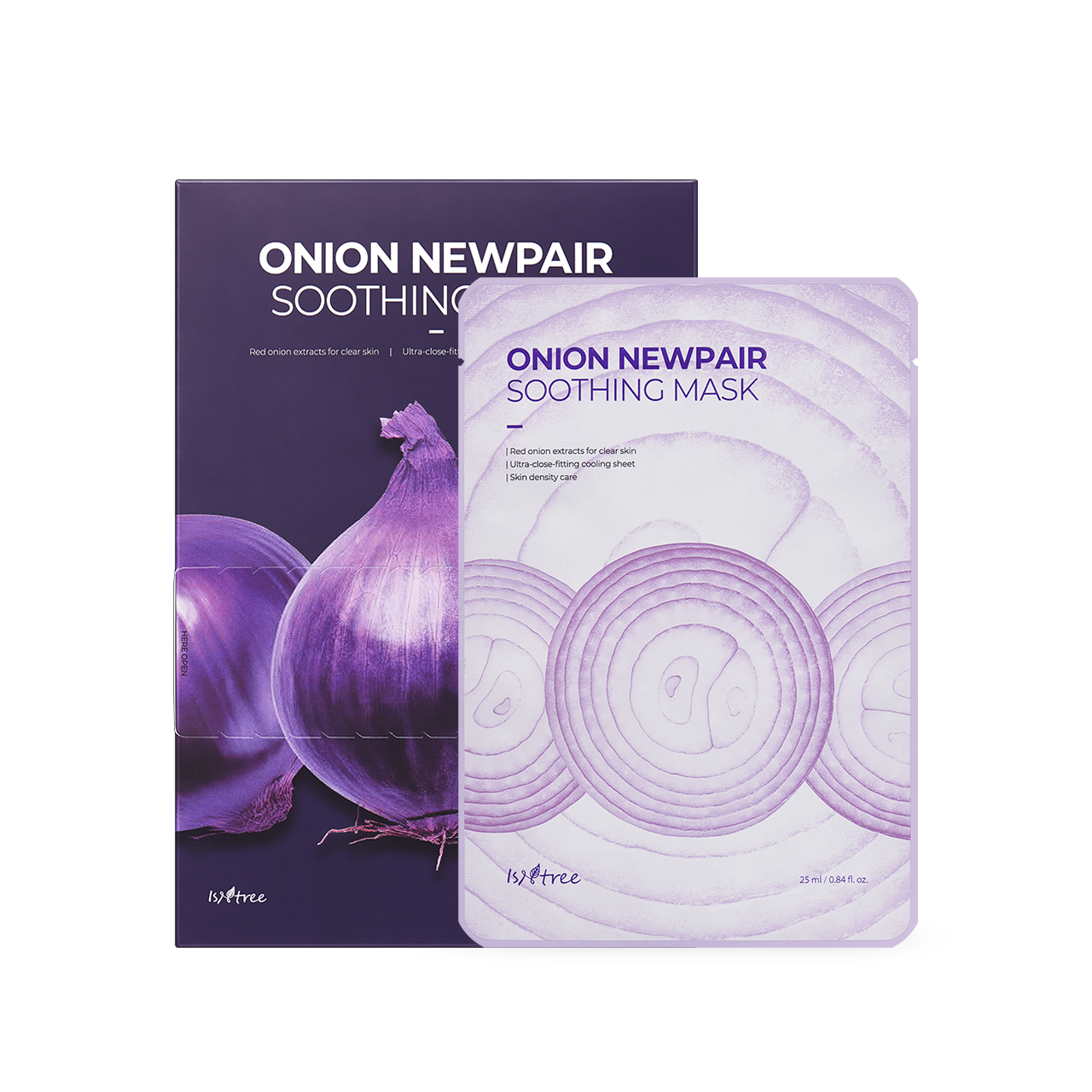 [Isntree] Onion Newpair Beruhigende Maske 25g*5Stk