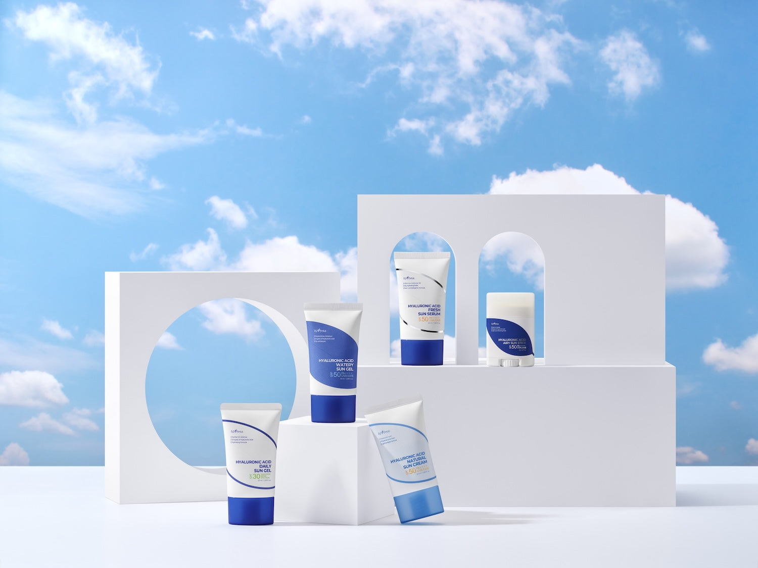 [Isntree] Hyaluronic Acid Fresh Sun Serum 50ml