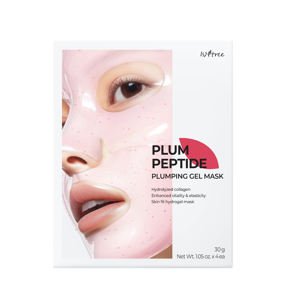 [Isntree] Plum Peptide Plumping Gel Mask 30g*4 Stück