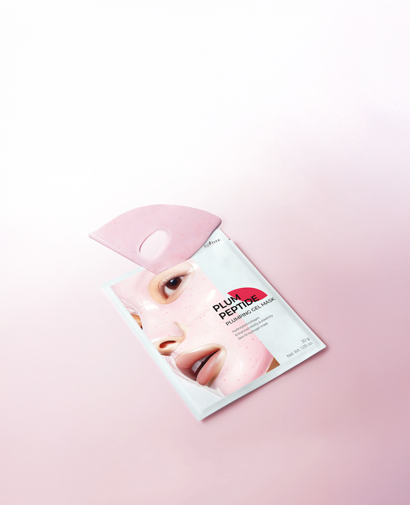 [Isntree] Plum Peptide Plumping Gel Mask 30g*4 Stück