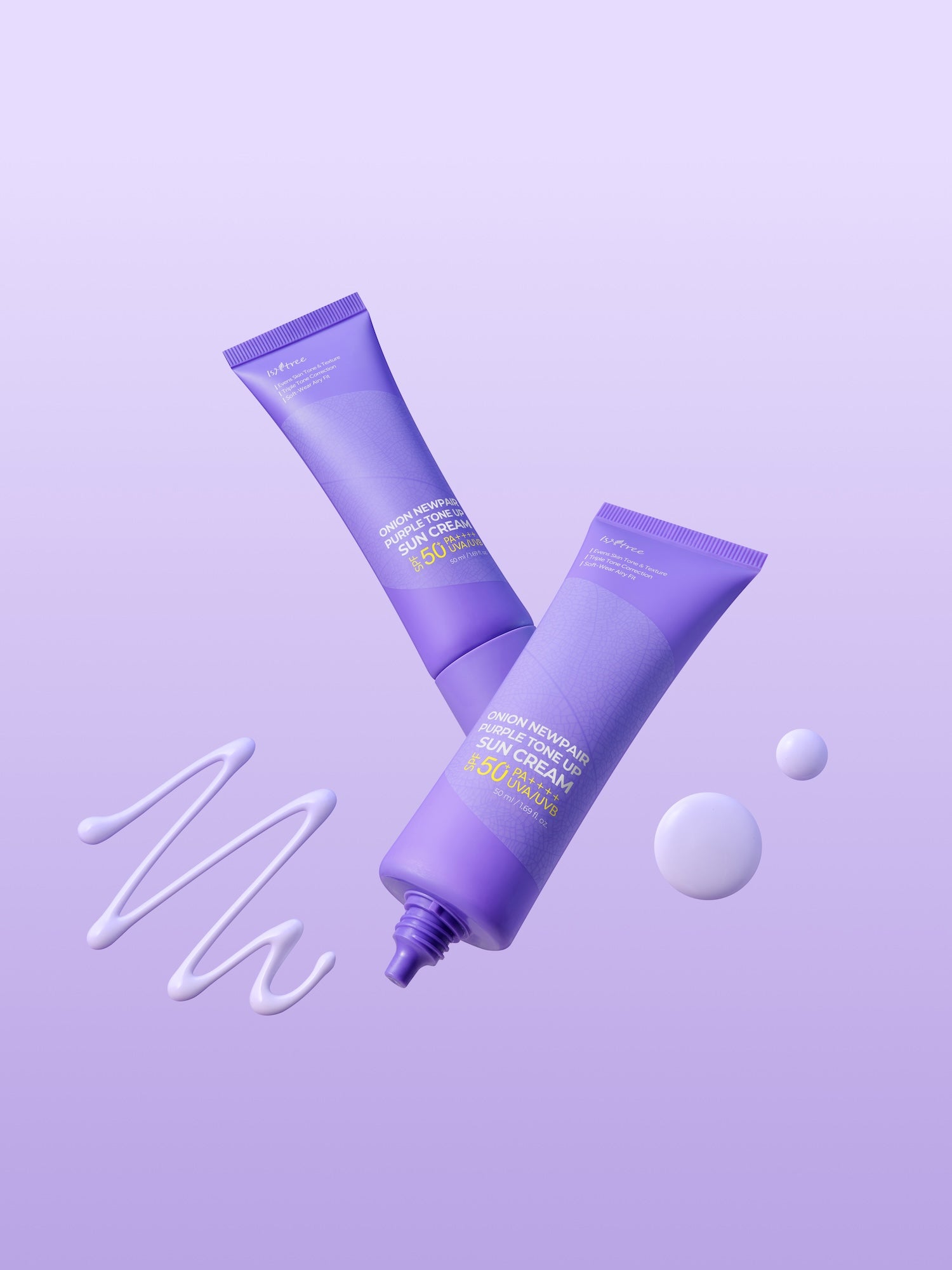 [Isntree] Onion Newpair Purple Tone Up Sonnencreme 50ml