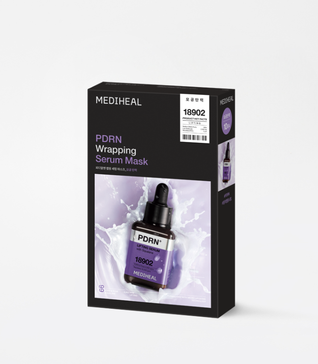 [Mediheal] PDRN Wrapping Serum Maske Porenverfeinernd 10 Stück