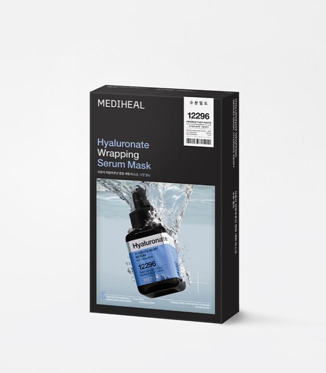[Mediheal] Hyaluronate Wrapping Serum Mask Hydrate Dewy 10 Stück