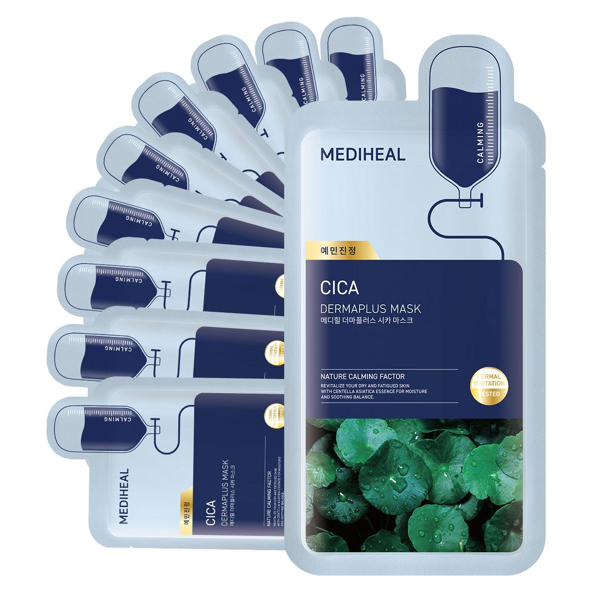 [Mediheal] Derma Plus Cica Maske 10 Stk