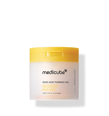[Medicube] Kojic Acid Tumeric Toner Pad 70pcs