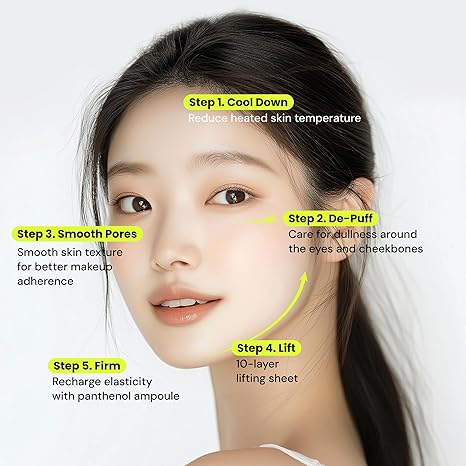 [PO:DL] Red Bean Panthenol Coolfit Gelfting Mask (4ea) (+Special Gift)