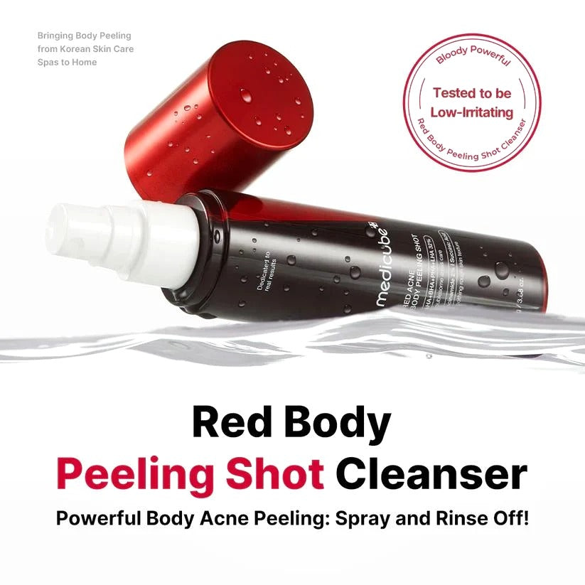 [Medicube] Red Acne Body Peeling Shot 110ml