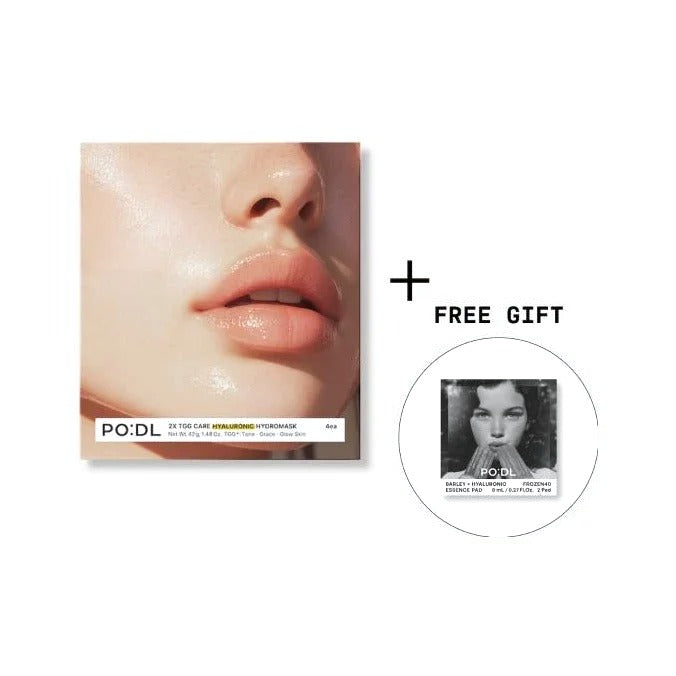 [PO:DL] 2X TGG Care Hyaluronic Hydromask (4ea) (+Special Gift)