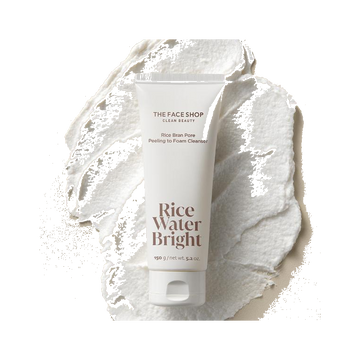 [Thefaceshop] RICE WATER BRIGHT Rice Bran Pore Peeling to Foaming Cleanser 150g