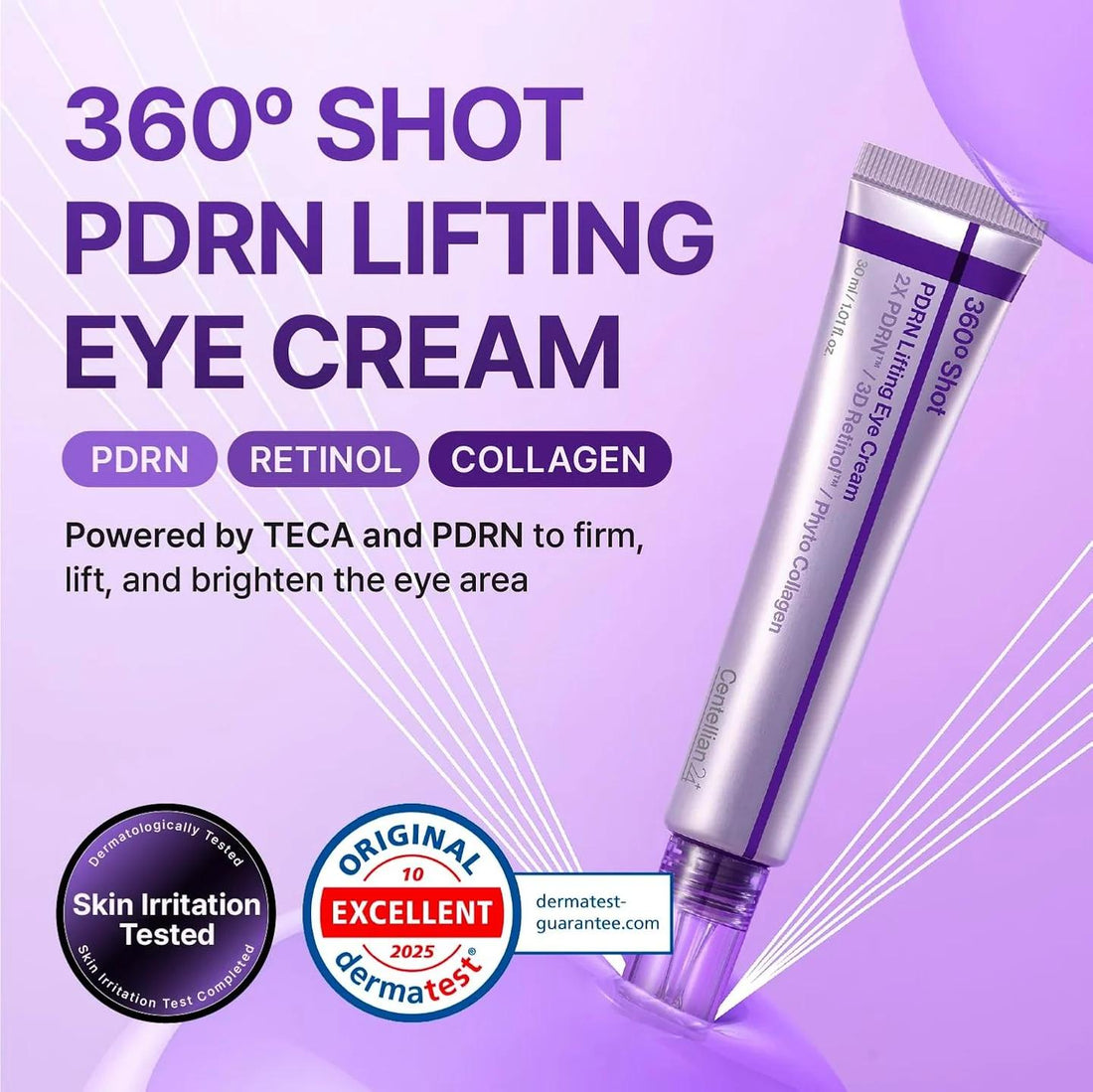 [Centellian24] 360º Shot PDRN lifting Eye cream 30ml*2ea