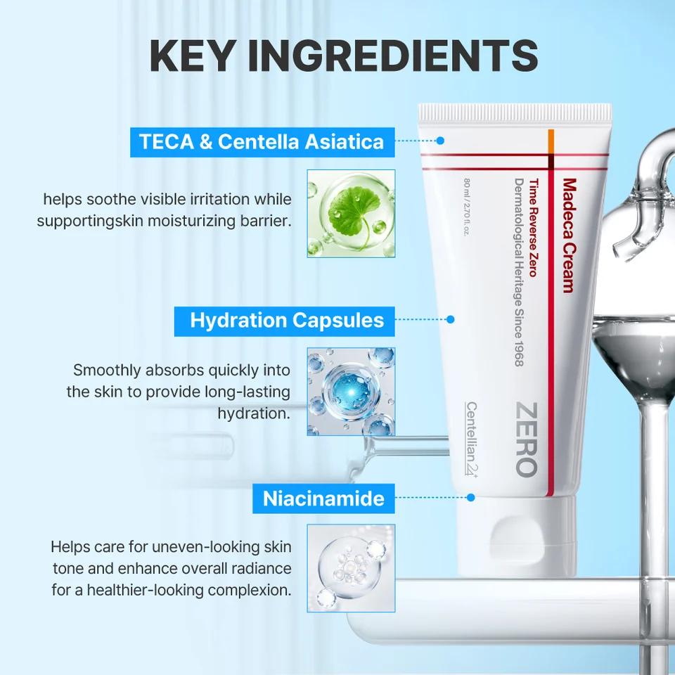 [Centellian24] Madeca Cream Time Reverse Zero 80ml*2ea